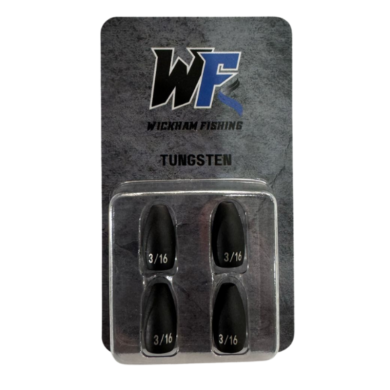 Tungsten Flipping Weight (Black) - Wickham Fishing Tungsten Flipping Weight (Black) - Wickham Fishing