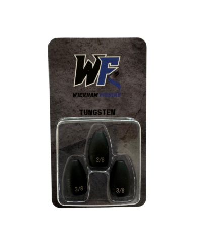 Tungsten Flipping Weight (Black) - Wickham Fishing Tungsten Flipping Weight (Black) - Wickham Fishing