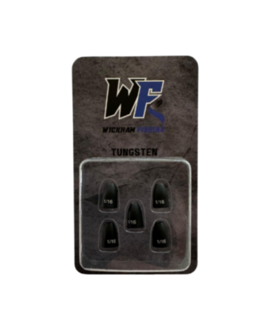 Tungsten Worm Weight (Black) - Wickham Fishing