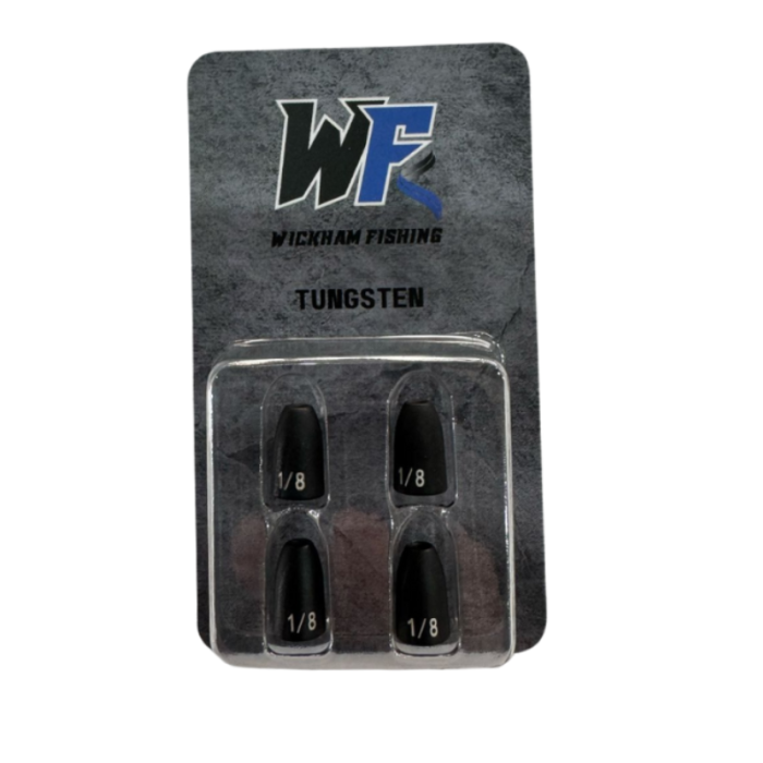 Tungsten Worm Weight (Black) - Wickham Fishing