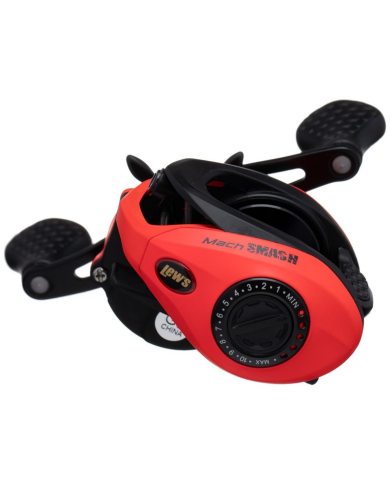 Mach Smash SLP Bait Caster Reel (Right Hand) - Lew's Fishing Mach Smash SLP Bait Caster Reel (Right Hand) - Lew's Fishing