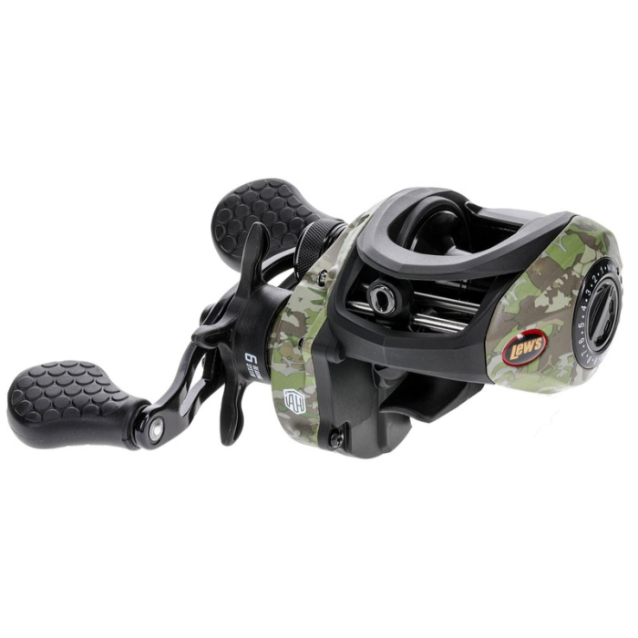 American Hero Camo Bait Caster Reel (Right Hand) - Lew's Fishing