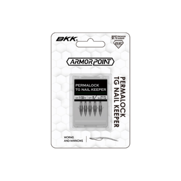 Armor Point Permalock Tungsten Nail Keeper - BKK Fishing
