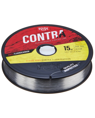 Contra 100% Fluorocarbon (Clear) - Strike King Fishing Contra 100% Fluorocarbon (Clear) - Strike King Fishing