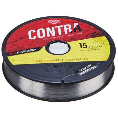 Contra 100% Fluorocarbon (Clear) - Strike King Fishing