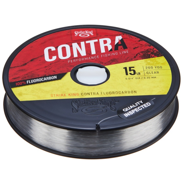 Contra 100% Fluorocarbon (Clear) - Strike King Fishing