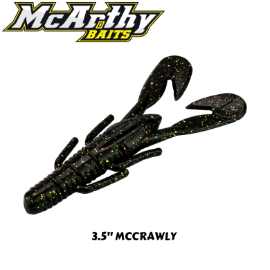 3.5" McCrawly - Mcarthy Fishing 3.5" McCrawly - Mcarthy Fishing