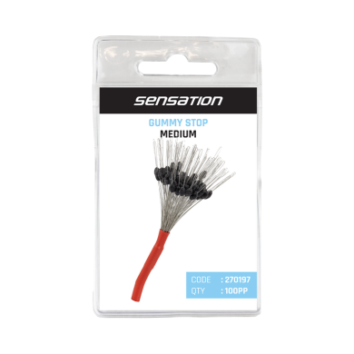 Silicone Gummy Stops (Bulk Pack) - Sensation Fishing