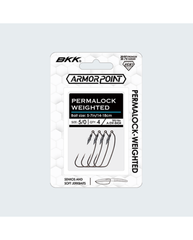 Armor Point Permalock Weighted Hooks - Bkk Fishing