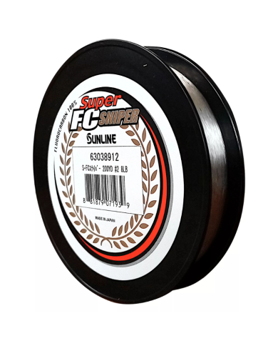 Super FC Sniper Fluorocarbon (Clear) - Sunline Fishing Super FC Sniper Fluorocarbon (Clear) - Sunline Fishing