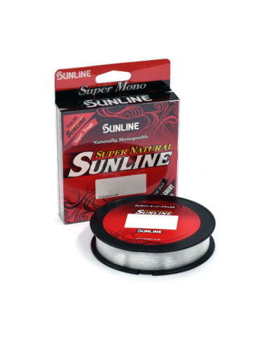 Super Natural Monofilament Line 300m (Natural Clear) - Sunline Fishing Super Natural Monofilament Line 300m (Natural Clear) - Sunline Fishing