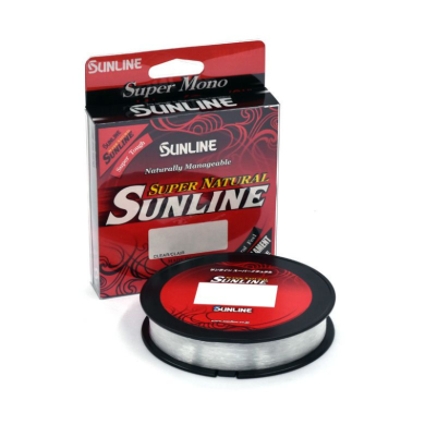 Super Natural Monofilament Line 300m (Natural Clear) - Sunline Fishing