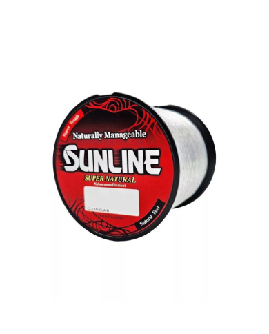 Super Natural Monofilament Line 600m (Natural Clear) - Sunline Fishing Super Natural Monofilament Line 600m (Natural Clear) - Sunline Fishing