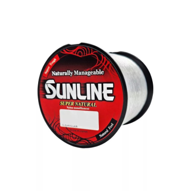 Super Natural Monofilament Line 600m (Natural Clear) - Sunline Fishing