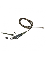 Prologic Last Meter Safety Clip Quick Change Link Hollow Core Leader (31.5" - 80cm) - Prologic Fishing Prologic Last Meter Safety Clip Quick Change Link Hollow Core Leader (31.5" - 80cm) - Prologic Fishing