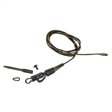 Prologic Last Meter Safety Clip Quick Change Link Hollow Core Leader (31.5" - 80cm) - Prologic Fishing Prologic Last Meter Safety Clip Quick Change Link Hollow Core Leader (31.5" - 80cm) - Prologic Fishing
