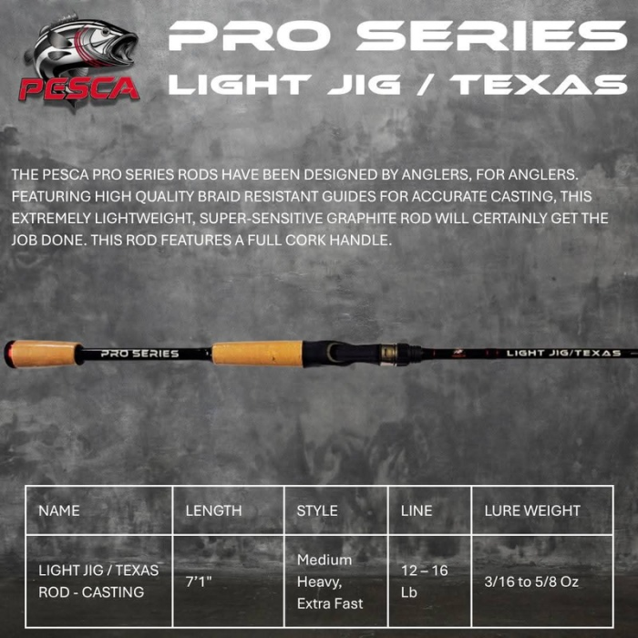 Pesca Pro Series Gen 3 - Casting (1piece) - Pesca Rods