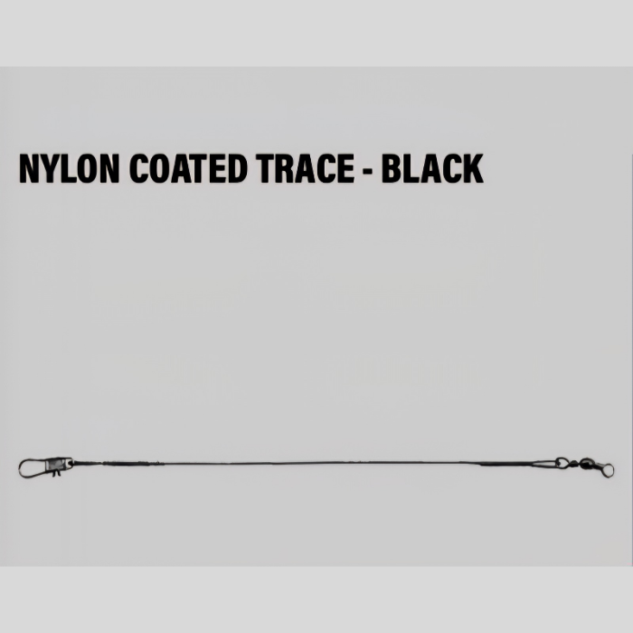 Nylon Coated Trace (Black) - Linx Fishing