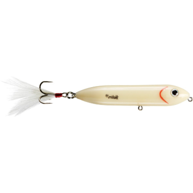 3.5" Super Spook Jr. (Feathered Treble) - Heddon Fishing