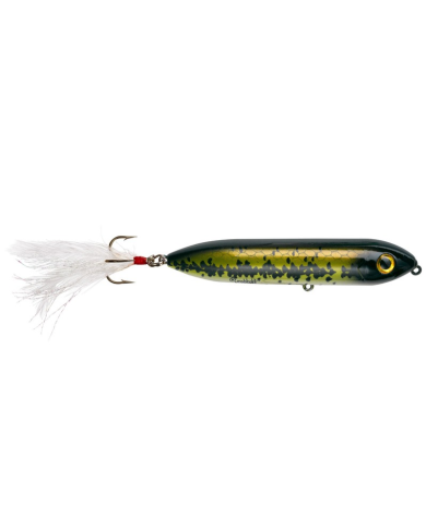 3.5" Super Spook Jr. (Feathered Treble) - Heddon Fishing