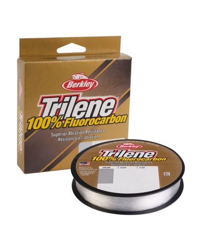 Trilene Professional Grade 100% Fluorocarbon (Clear) - Berkley Fishing
