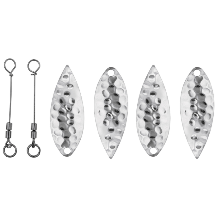 Flashy Swimmer Replacement Kit (Silver Willow) - Owner Fishing