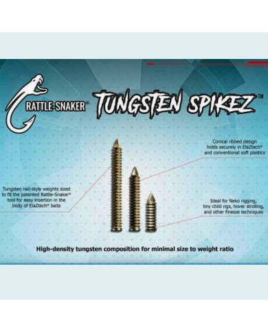 Rattle Snaker Tungsten Spikez - Zman Fishing