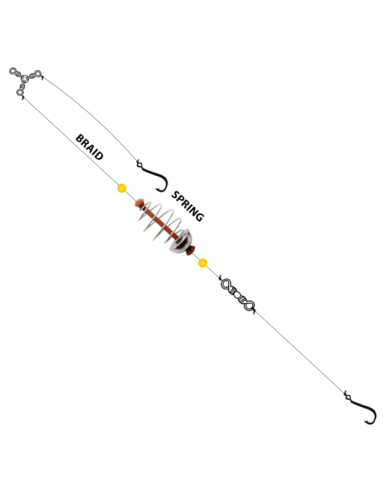 Carp Rigs (Weighted Spring) - BAT Fishing