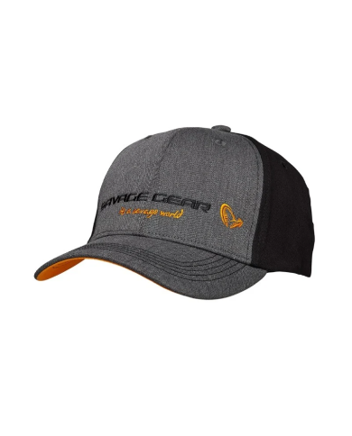 Strike Cap (Grey Melange/Black) - Savage Gear Fishing