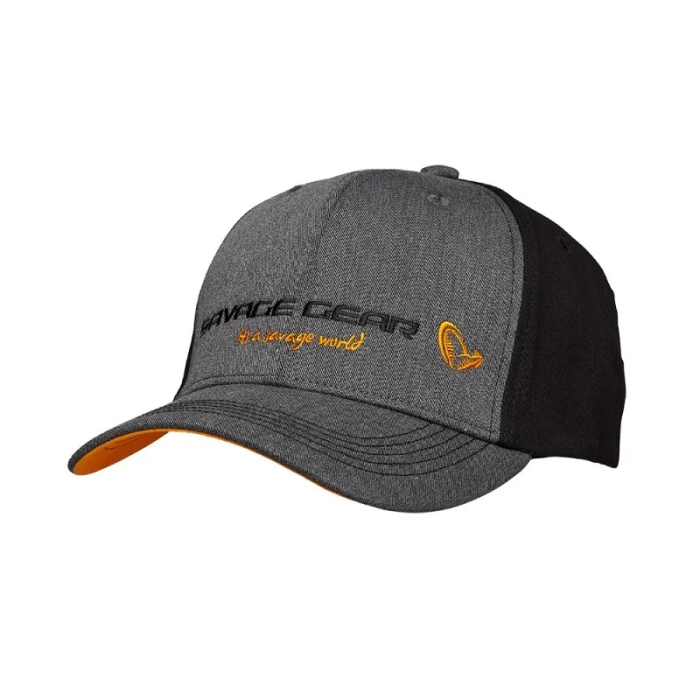 Strike Cap (Grey Melange/Black) - Savage Gear Fishing