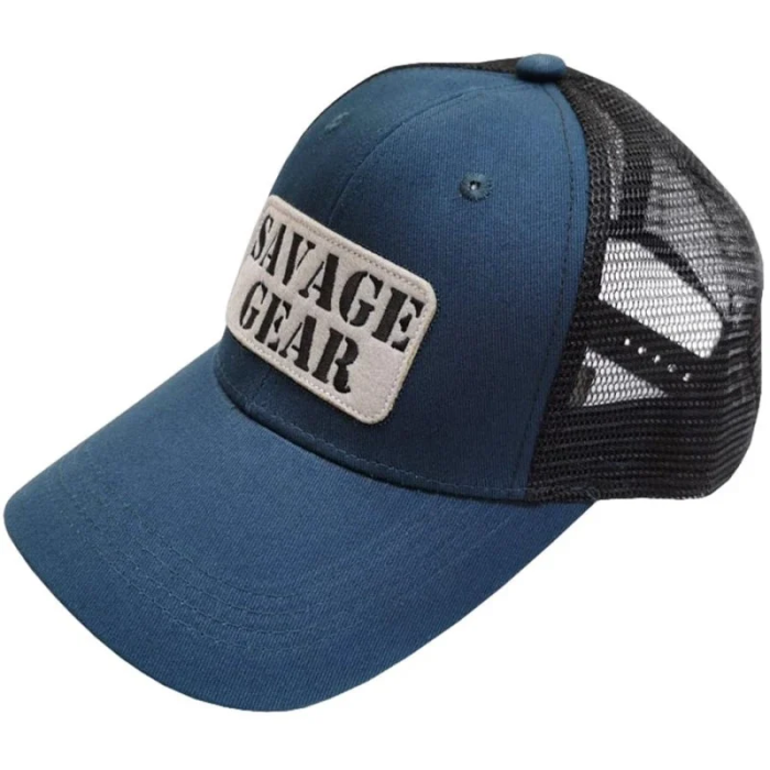 Logo Badge Cap (Teal Blue) - Savage Gear Fishing
