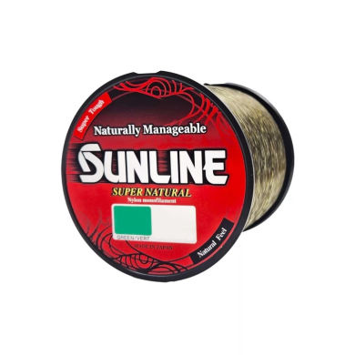 Super Natural Monofilament Line 600m (Natural Green) - Sunline Fishing