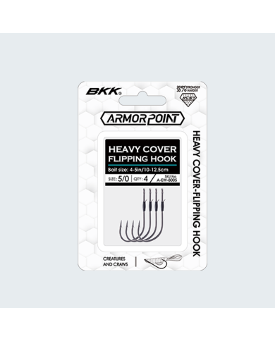 Armor Point Heavy Cover Flipping Hook - BKK Fishing