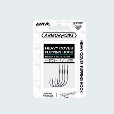 Armor Point Heavy Cover Flipping Hook - BKK Fishing