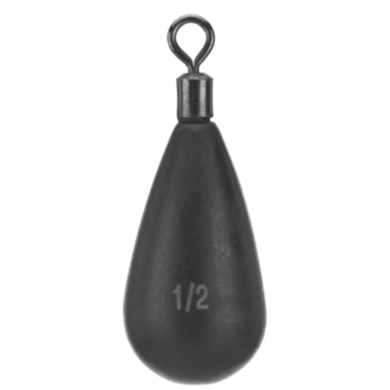 Tungsten Free Rig Weight (Black) - Wickham Fishing