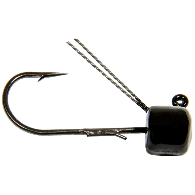 Pro Shroomz Weedless Ned Rig Jig Head (Black) - Zman Fishing