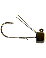 Pro Shroomz Weedless Ned Rig Jig Head (Black) - Zman Fishing