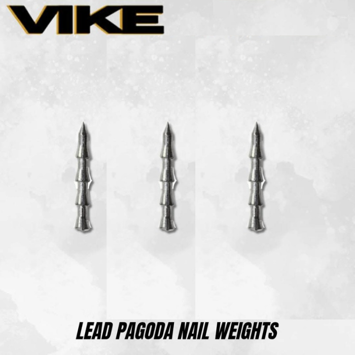 Lead Pagoda Nail Sinker - Vike Fishing