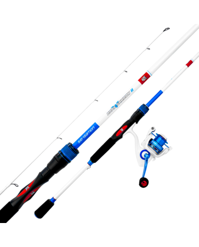 Dark Shadow II (White) - Spinning Combo (2piece) - Sensation Fishing