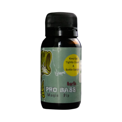 Pro Bass Magic Dip 50ml (Garlic) - Pro Bass Fishing