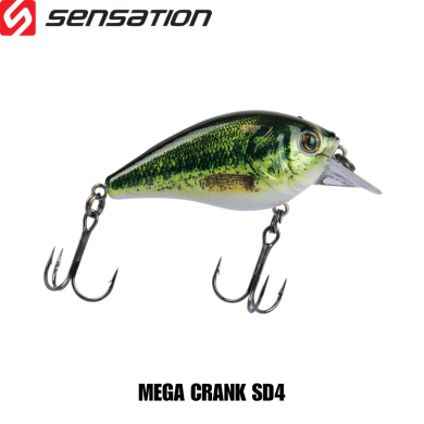 Sensation Mega Crank SD4 - SEnsation Fishing