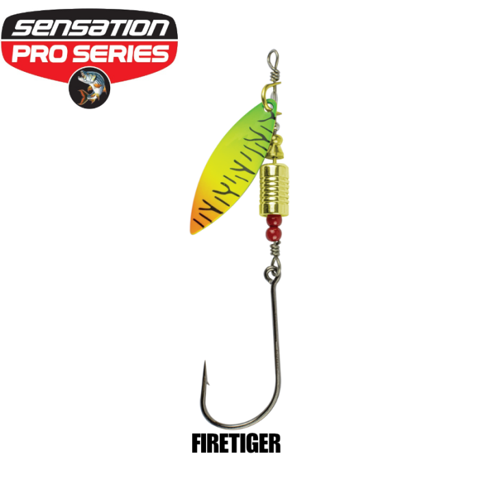 14g Tiger Pro Spinner - Sensation Pro Series Tiger Fishing