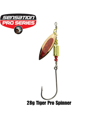 28g Tiger Pro Spinner - Sensation Pro Series Tiger Fishing
