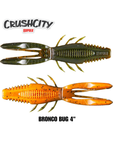 4" Bronco Bug - Rapala Crush City Fishing
